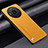 Funda Lujo Cuero Carcasa S02 para Realme Narzo 60 5G Amarillo