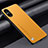 Funda Lujo Cuero Carcasa S02 para Sony Xperia 5 V Amarillo