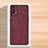 Funda Lujo Cuero Carcasa S02 para Xiaomi Redmi 9 Power Rojo