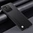 Funda Lujo Cuero Carcasa S02 para Xiaomi Redmi 9C NFC Negro