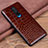 Funda Lujo Cuero Carcasa S02 para Xiaomi Redmi K30 4G Marron