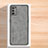 Funda Lujo Cuero Carcasa S02 para Xiaomi Redmi Note 10 5G Gris