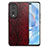 Funda Lujo Cuero Carcasa S02D para Huawei Honor 80 Pro 5G Rojo