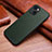 Funda Lujo Cuero Carcasa S03 para Apple iPhone 13 Verde