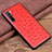 Funda Lujo Cuero Carcasa S03 para Oppo F15 Rojo