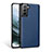 Funda Lujo Cuero Carcasa S03 para Samsung Galaxy S21 5G Azul