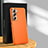 Funda Lujo Cuero Carcasa S03 para Samsung Galaxy S21 FE 5G Naranja