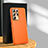 Funda Lujo Cuero Carcasa S03 para Samsung Galaxy S24 Ultra 5G Naranja