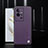 Funda Lujo Cuero Carcasa S03 para Vivo iQOO 11 5G Morado