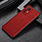 Funda Lujo Cuero Carcasa S03 para Xiaomi Mi 12 5G Rojo