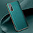 Funda Lujo Cuero Carcasa S05 para Oppo Find X2 Verde