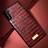 Funda Lujo Cuero Carcasa S08 para Samsung Galaxy S21 Plus 5G Marron