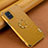 Funda Lujo Cuero Carcasa XD1 para Samsung Galaxy A51 4G Amarillo