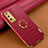 Funda Lujo Cuero Carcasa XD1 para Samsung Galaxy S20 FE 4G Rojo