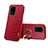 Funda Lujo Cuero Carcasa XD1 para Samsung Galaxy S20 Ultra 5G Rojo