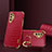 Funda Lujo Cuero Carcasa XD2 para Samsung Galaxy A32 4G Rojo