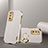 Funda Lujo Cuero Carcasa XD2 para Samsung Galaxy S20 FE 5G Blanco