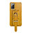 Funda Lujo Cuero Carcasa XD5 para Samsung Galaxy Note 20 5G Amarillo