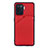 Funda Lujo Cuero Carcasa Y01B para Oppo A94 4G Rojo