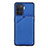 Funda Lujo Cuero Carcasa Y01B para Oppo F19 Pro Azul