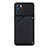 Funda Lujo Cuero Carcasa Y01B para Oppo Reno6 5G Negro