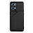 Funda Lujo Cuero Carcasa Y01B para Oppo Reno7 Pro 5G Negro