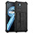 Funda Lujo Cuero Carcasa Y01B para Realme 9i 4G Negro