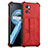 Funda Lujo Cuero Carcasa Y01B para Realme 9i 4G Rojo