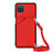 Funda Lujo Cuero Carcasa Y01B para Samsung Galaxy A12 5G Rojo