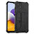 Funda Lujo Cuero Carcasa Y01B para Samsung Galaxy A22s 5G Negro