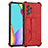 Funda Lujo Cuero Carcasa Y01B para Samsung Galaxy A53 5G Rojo