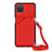 Funda Lujo Cuero Carcasa Y01B para Samsung Galaxy M12 Rojo