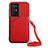 Funda Lujo Cuero Carcasa Y01B para Vivo X70 Pro+ Plus 5G Rojo