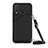 Funda Lujo Cuero Carcasa Y01B para Vivo Y11 Negro