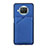 Funda Lujo Cuero Carcasa Y01B para Xiaomi Mi 10i 5G Azul