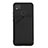 Funda Lujo Cuero Carcasa Y01B para Xiaomi Redmi 10A 4G Negro