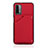 Funda Lujo Cuero Carcasa Y01B para Xiaomi Redmi 9 Power Rojo