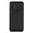 Funda Lujo Cuero Carcasa Y01B para Xiaomi Redmi 9A Negro