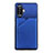 Funda Lujo Cuero Carcasa Y01B para Xiaomi Redmi K40 Gaming 5G Azul