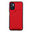 Funda Lujo Cuero Carcasa Y01B para Xiaomi Redmi Note 10T 5G Rojo