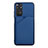 Funda Lujo Cuero Carcasa Y01B para Xiaomi Redmi Note 11 4G (2022) Azul