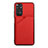 Funda Lujo Cuero Carcasa Y01B para Xiaomi Redmi Note 11S 4G Rojo