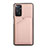 Funda Lujo Cuero Carcasa Y01B para Xiaomi Redmi Note 12 Pro 4G Oro Rosa