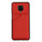 Funda Lujo Cuero Carcasa Y01B para Xiaomi Redmi Note 9 Pro Max Rojo