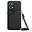 Funda Lujo Cuero Carcasa Y02B para Oppo Reno7 Pro 5G Negro