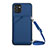 Funda Lujo Cuero Carcasa Y02B para Samsung Galaxy A03 Azul