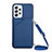 Funda Lujo Cuero Carcasa Y02B para Samsung Galaxy A33 5G Azul