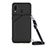 Funda Lujo Cuero Carcasa Y02B para Samsung Galaxy M10S Negro