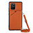 Funda Lujo Cuero Carcasa Y02B para Samsung Galaxy M80S Marron