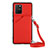 Funda Lujo Cuero Carcasa Y02B para Samsung Galaxy M80S Rojo